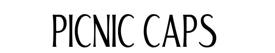 Picnic Caps Yazı tipi ücretsiz indir